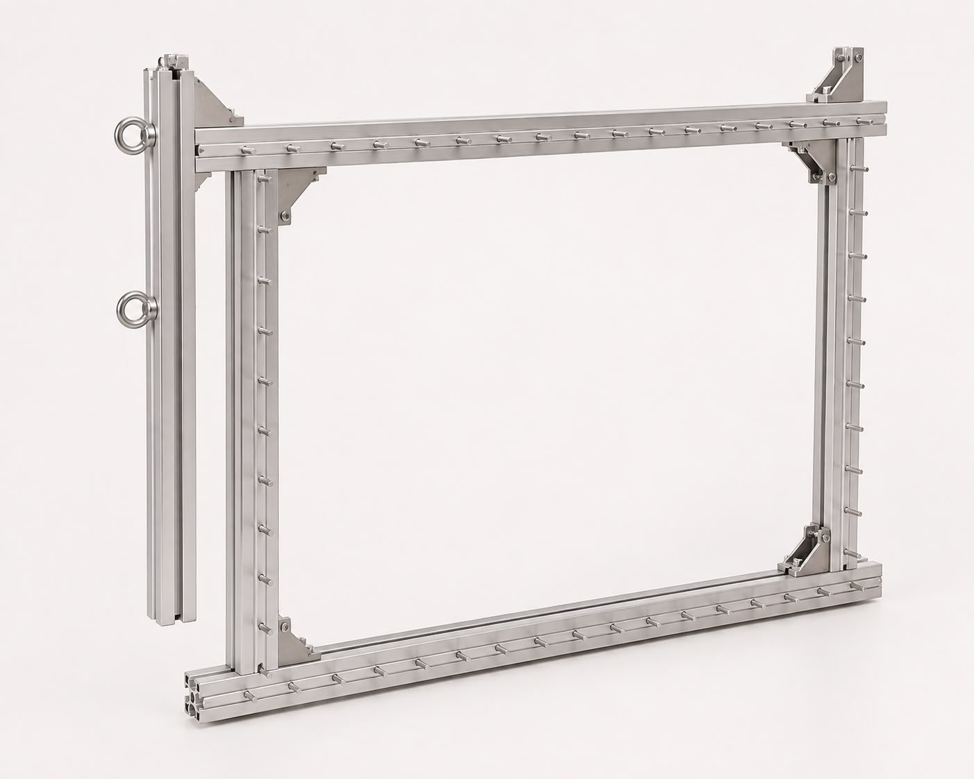 Aluminium tufting frame product view
