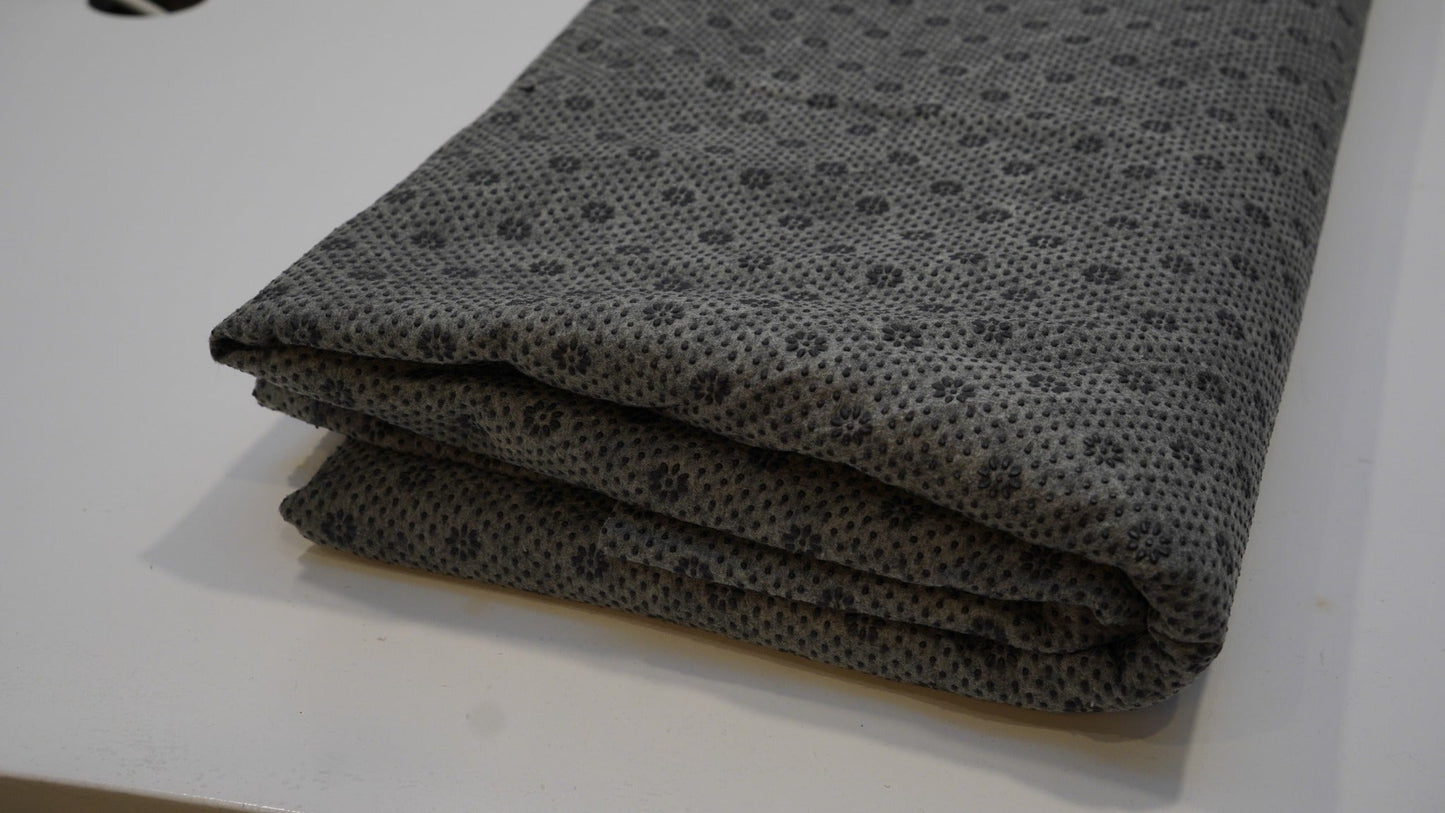 Black anti-slip rug backing cloth product detail