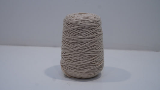 Stone beige tufting yarn single skein front view