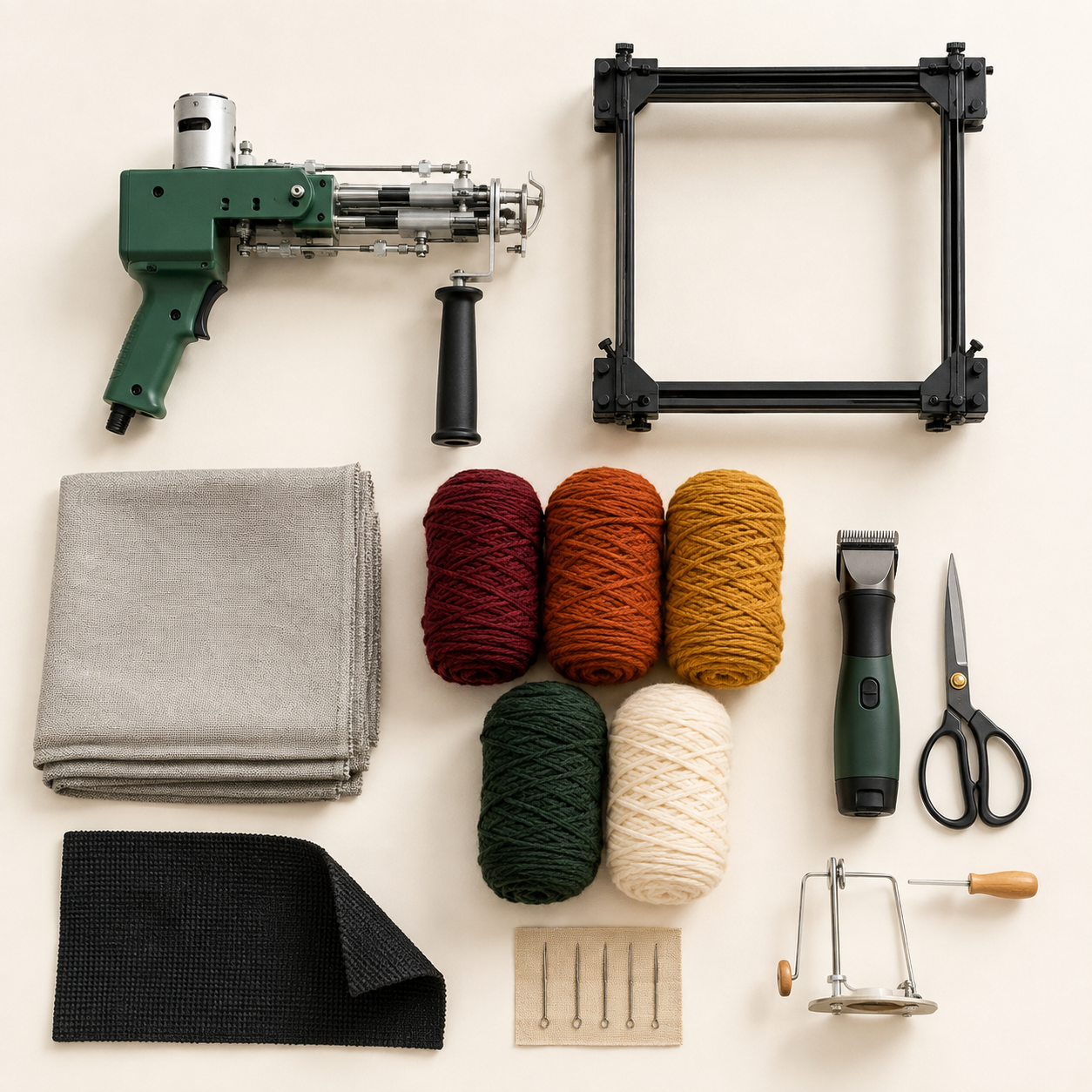 Pro Rug Kit complete tufting kit
